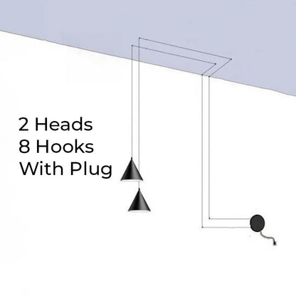 NIMBUS (Reduced Price | 2 Heads, 4m Cord, Remote Dimming)