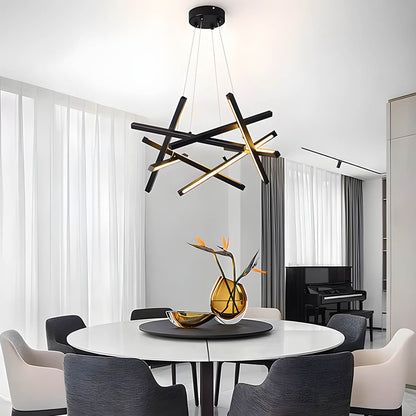 ACANTHA (Reduced Price | Black | 85cm / Tricolor Dimmable (RC + App)