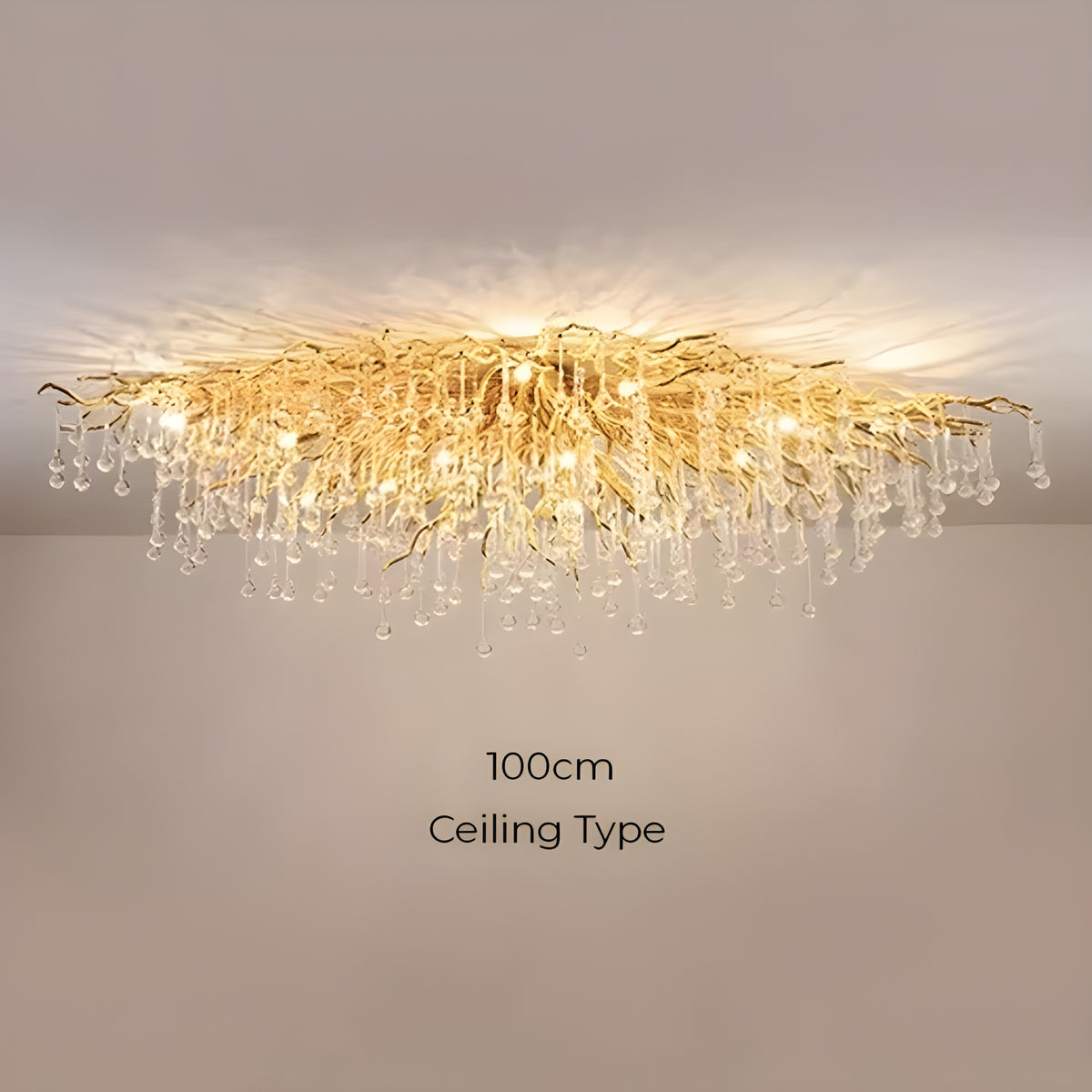 GEORGINA (Reduced Price | Gold / 100cm / Neutral 4000K)
