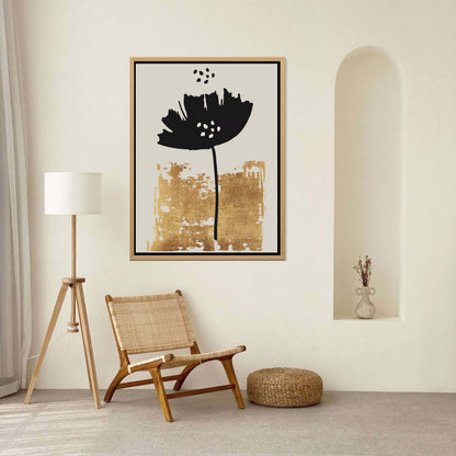 BLACK POPPY | CANVAS