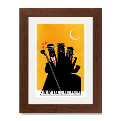 CASABLANCA JAZZ YELLOW | PRINT