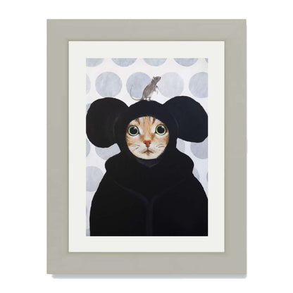 CAT AND MOUSE | PRINT