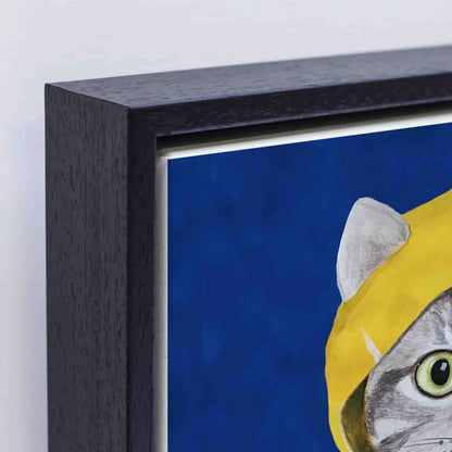 CAT WITH FISH | CANVAS