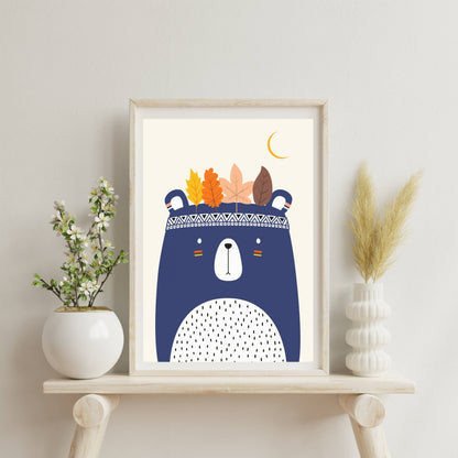 CUTE LITTLE BEAR | PRINT