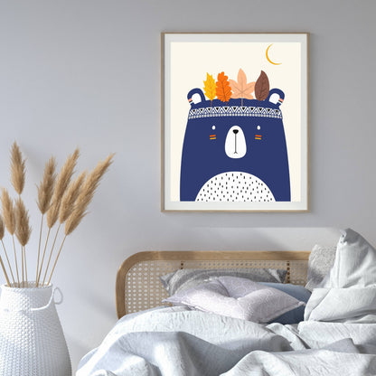 CUTE LITTLE BEAR | PRINT