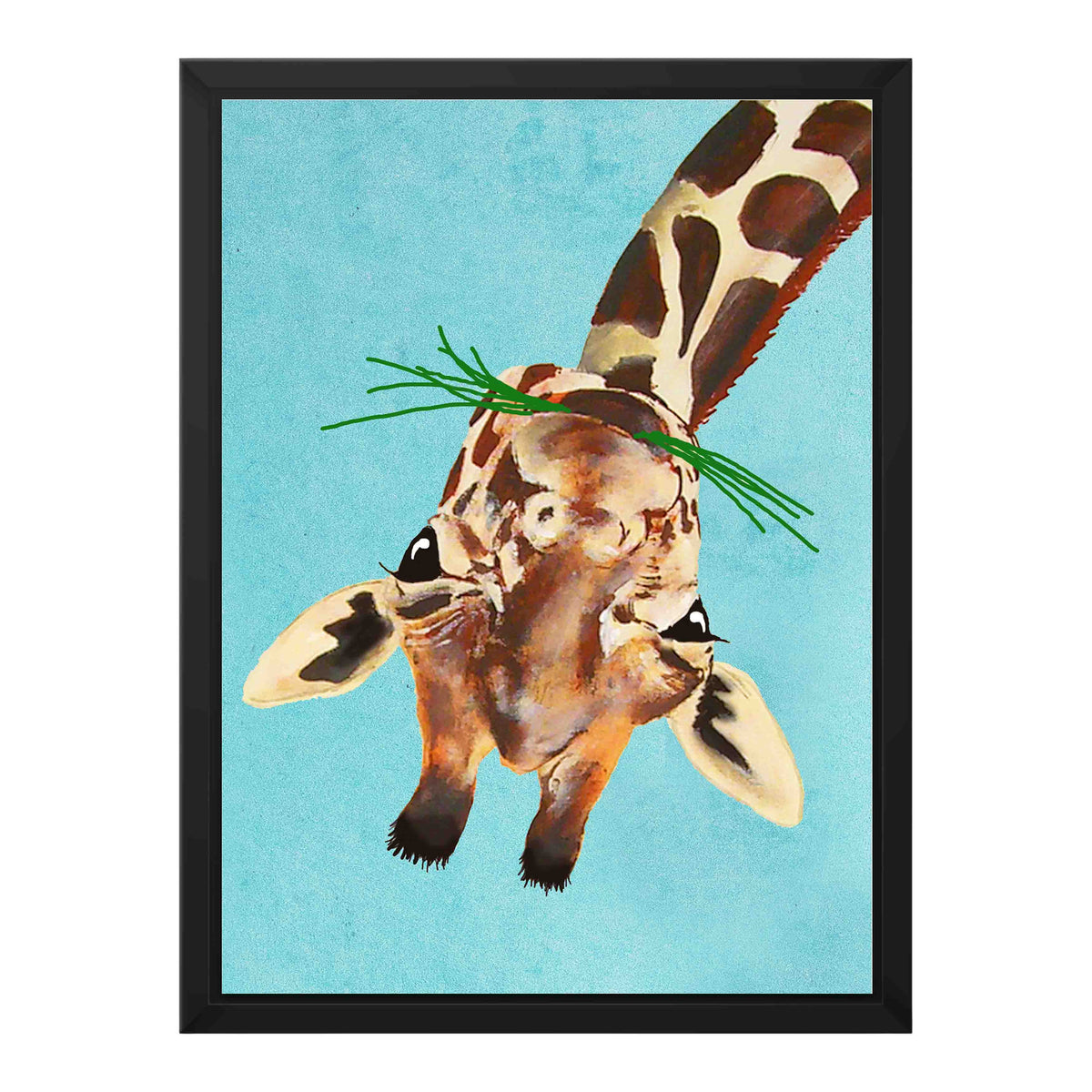 GIRAFFE UPSIDE DOWN | CANVAS