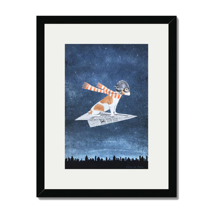 JACK RUSSELL ON PAPER PLANE | PRINT