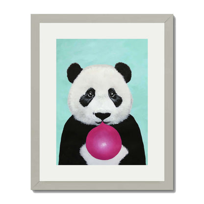 PANDA WITH BUBBLEGUM | PRINT