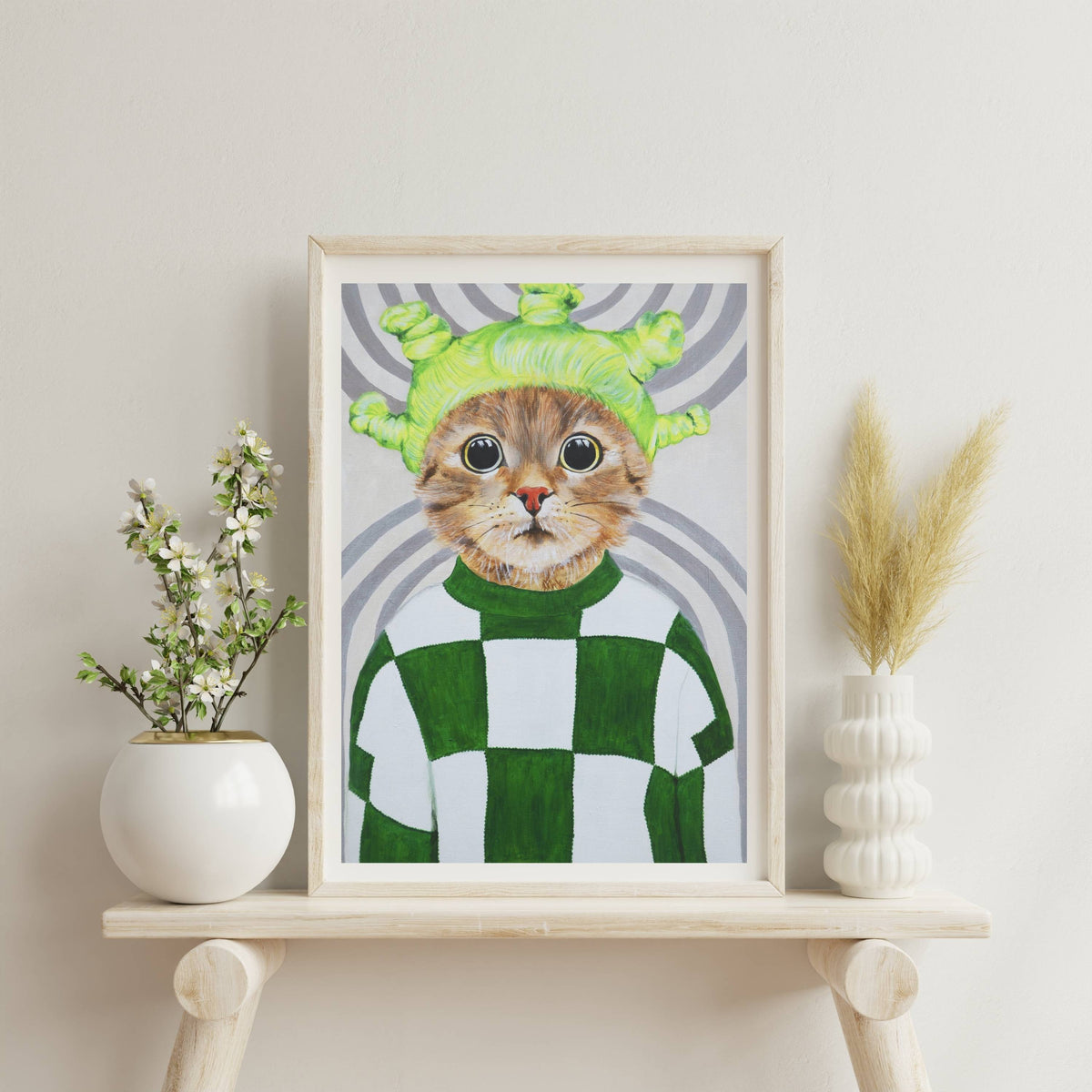 RETRO CAT | PRINT