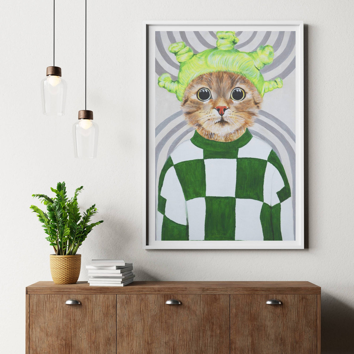 RETRO CAT | PRINT