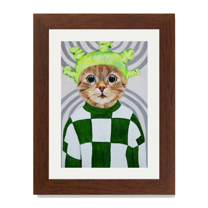 RETRO CAT | PRINT