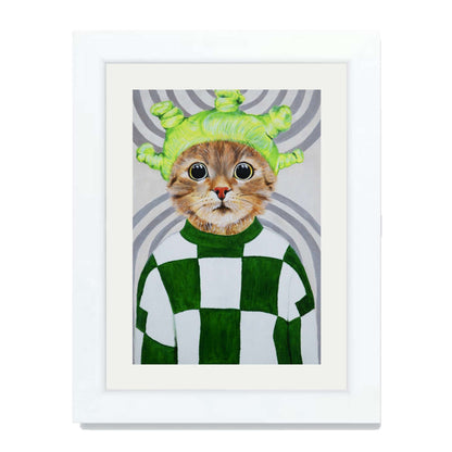 RETRO CAT | PRINT