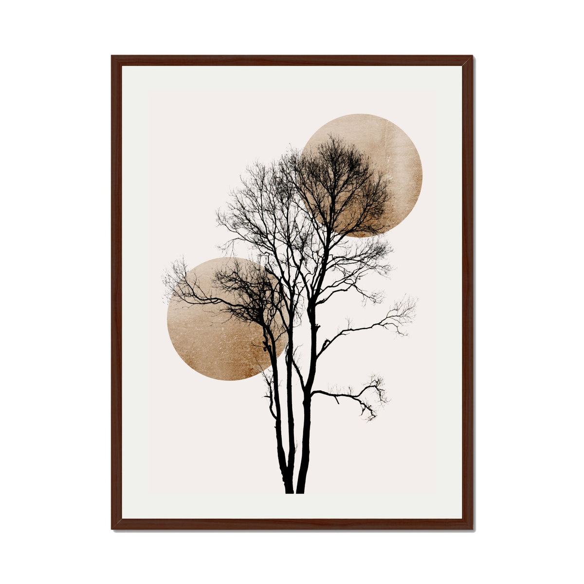 SUN AND MOON HIDING GOLD | PRINT