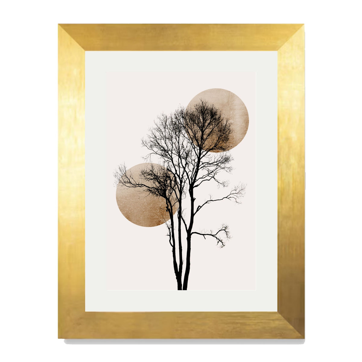 SUN AND MOON HIDING GOLD | PRINT
