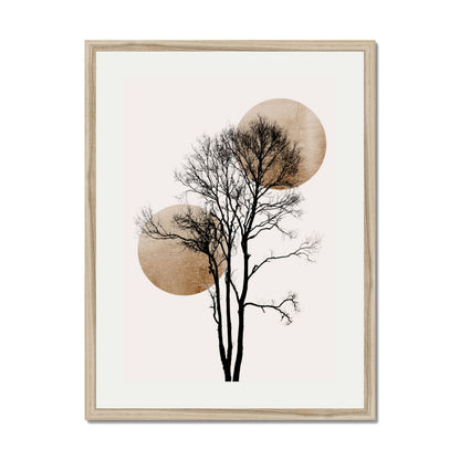 SUN AND MOON HIDING GOLD | PRINT