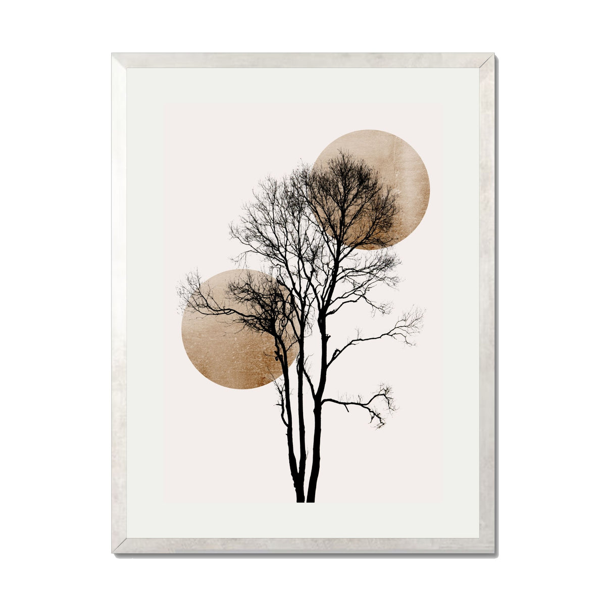 SUN AND MOON HIDING GOLD | PRINT