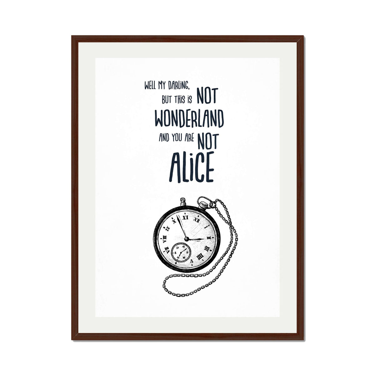 WELL MY DARLING | PRINT