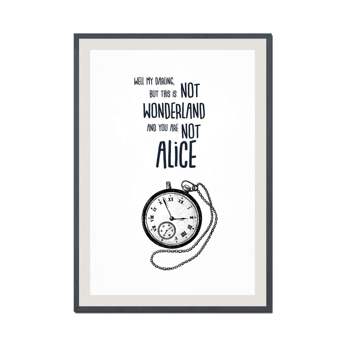 WELL MY DARLING | PRINT