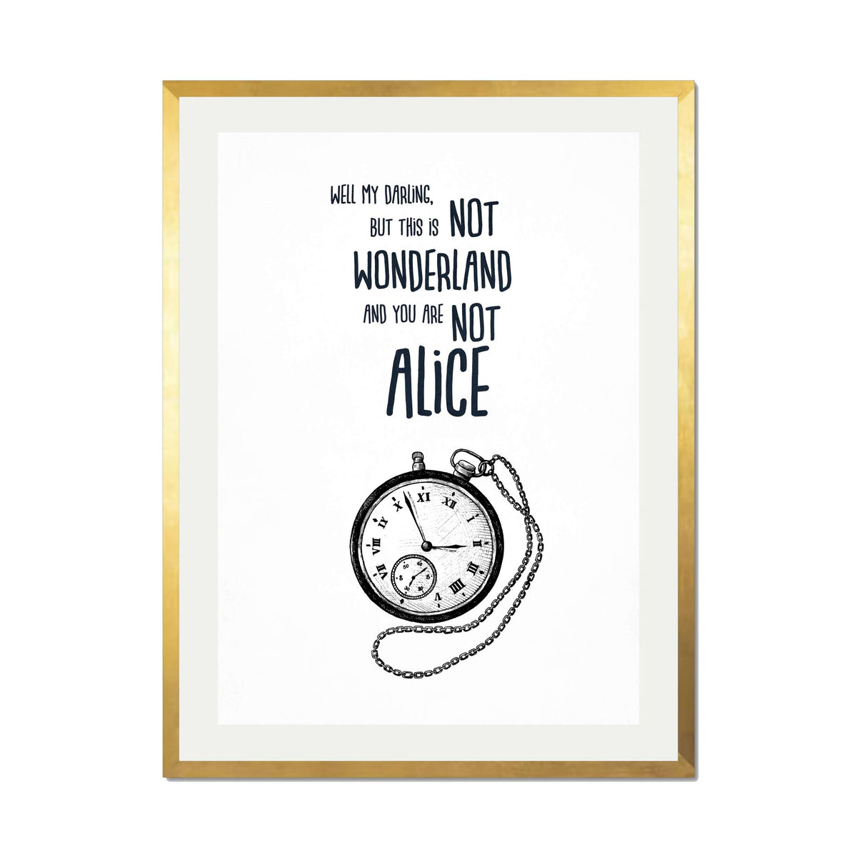 WELL MY DARLING | PRINT