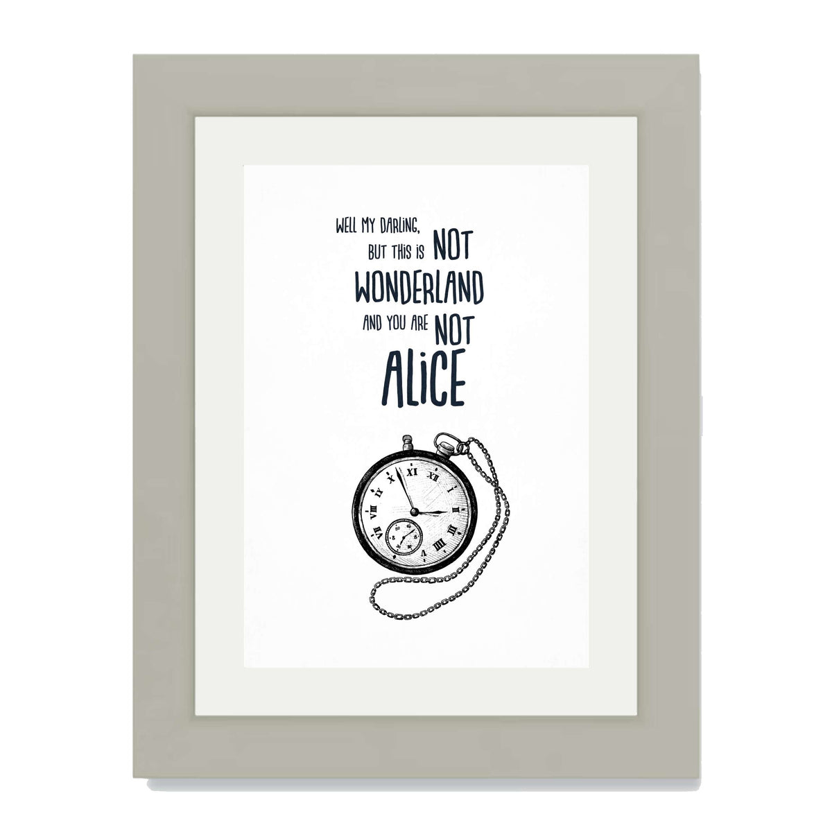 WELL MY DARLING | PRINT