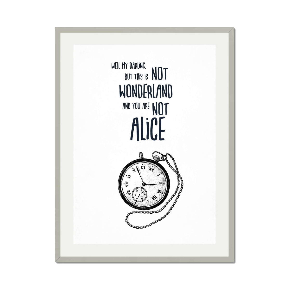 WELL MY DARLING | PRINT